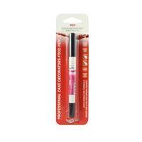 Rainbow Dust Red Double-Ended Edible Food Pen
