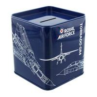 RAF Tornado Blueprint Tin Money Box