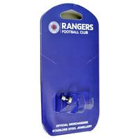 Rangers Stainless Steel Stud Earring