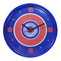 Rangers Bullseye Wall Clock