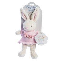 RAGTALES FIFI RABBIT BABY RATTLE SOFT TOY