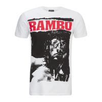 Rambo Men\'s Stare T-Shirt - White - S