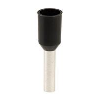 Rapid CEF1508F 100 Bootlace Ferrules 1.5mm Black Pack of 100