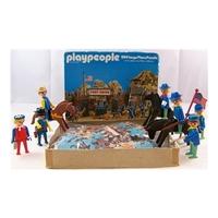 Rare 1970s Whitman 7805 Playpeople / Playmobil 224 pcs jigsaw with figures