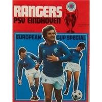 Rangers v PSV Eindhoven - European Cup 2nd Round 1st Leg - 18th Oct 1978