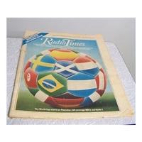 Radio Times World Cup Suuvenir Issue 1978