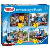 ravensburger thomas friends 4 in a box puzzle