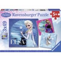 Ravensburger Frozen - Elsa, Anna & Olaf (3 x 49 Pieces)