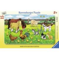Ravensburger Farm Animals in The Meadow (15 Pieces)