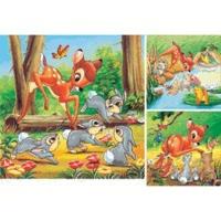 ravensburger bambi and friends 3 x 49 pieces