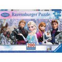 Ravensburger Disney Frozen Friends Pan­or­ama Puzzle (200 Pieces)