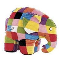 rainbow designs large elmer the elephant soft toy 30cm