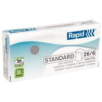 Rapid Staples 26/6 - Pack of 5000
