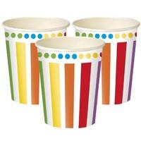 Rainbow Party Paper Cups