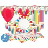 rainbow ultimate 8 party kit