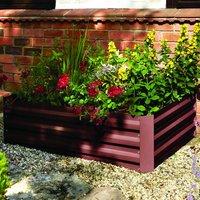 Raised Bed Planter in Brown