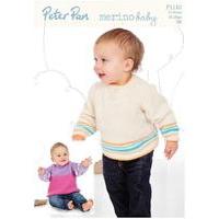 Raglan Sweaters in Peter Pan Merino Baby DK (P1180) Digital Version