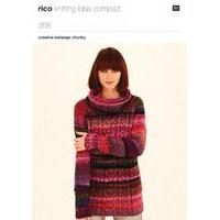 Raglan Tunic and Raglan Sweater in Rico Design Creative Melange Chunky (268)