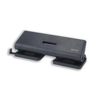 Rapesco 75P ABS-top 4 Hole Punch Black PF75P0B2