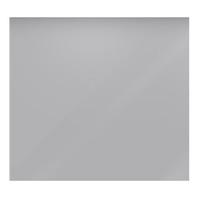 Rangemaster 10754 90cm Glass Splashback in Metallic Silver