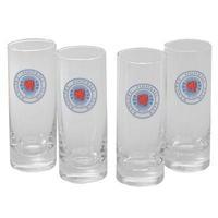 Rangers FC 4 Shot Glasses