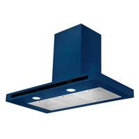 rangemaster 103220 110cm hi lite touch control chimney hood monaco blu