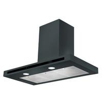 rangemaster 103230 110cm hi lite touch control chimney hood slate grey