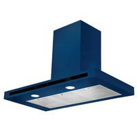 Rangemaster 103160 90cm HI LITE Touch Control Chimney Hood Monaco Blue