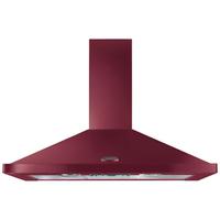 Rangemaster 44650 100cm RANGEMASTER Chimney Hood in Cranberry