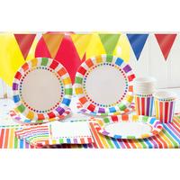 rainbow ultimate party kit 8 guests