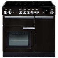 Rangemaster 91730 90cm PROFESSIONAL Induction Range in Gloss Black