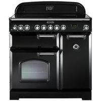 rangemaster 90220 90cm classic deluxe induction range black chrome