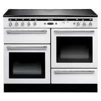 rangemaster 104530 110cm hi lite induction range cooker white chrome