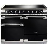 rangemaster 100320 110cm elise induction electric range cooker in blac