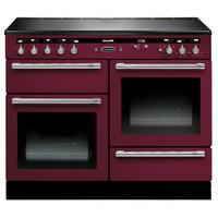 rangemaster 104490 110cm hi lite induction range cooker cranberry chro