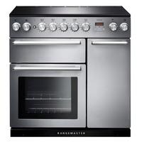 Rangemaster 106190 90cm NEXUS Induction Range Cooker in St Steel Chrom