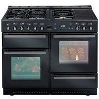 rangemaster 73170 110cm toledo dual fuel range in gloss black