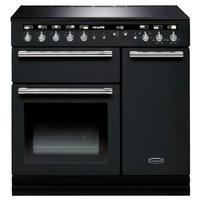 rangemaster 104410 90cm hi lite induction range cooker black chrome