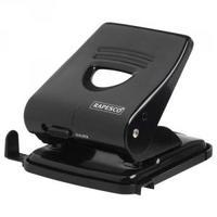 Rapesco 827 2-Hole Metal Punch Black PF827AB1