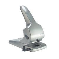 rapesco silver zero 65 heavy duty 2 hole punch 0732