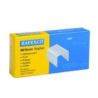 rapesco staples 6mm 666mm pack of 5000 s66600z3