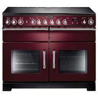 Rangemaster 105590 110cm EXCEL Ceramic Electric Range Cooker Cranberry