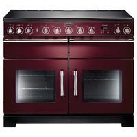 rangemaster 105620 110cm excel induction electric range cooker cranber