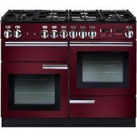 Rangemaster 91690 110cm PROFESSIONAL Dual Fuel Range In Cranberry