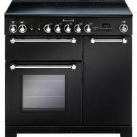 Rangemaster 79270 90cm KITCHENER Electric Ceramic Range Black Chrome