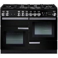 rangemaster 91880 110cm professional electric ceramic range in black