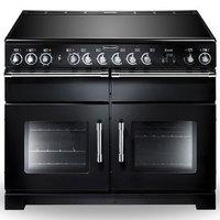 rangemaster 97430 110cm excel induction range cooker in black