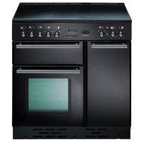 rangemaster 64320 90cm toledo ceramic range cooker in gloss black