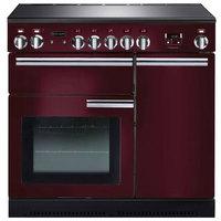 Rangemaster 91740 90cm PROFESSIONAL Induction Range in Cranberry