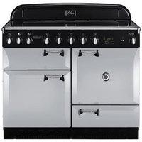 rangemaster 100730 110cm elan electric induction range in royal pearl